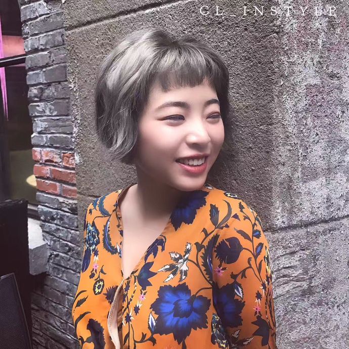 木子短发总监发型师精剪造型海帝时尚先生第三款图片
