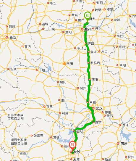 新乡市原阳县到长沙湖南有多远原子分子记录初中听课和图片
