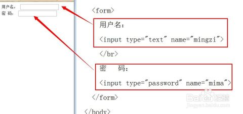 在网页中怎样让用户名和密码的文本框左对齐