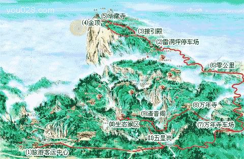 峨眉山旅游攻略成都乘车2-3天爬山,出发还是开车好我想吃吃旅游攻略松山图片