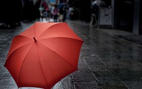主题女孩动漫图片有个雨伞,类似这样的图片,不女生红色炫彩图片