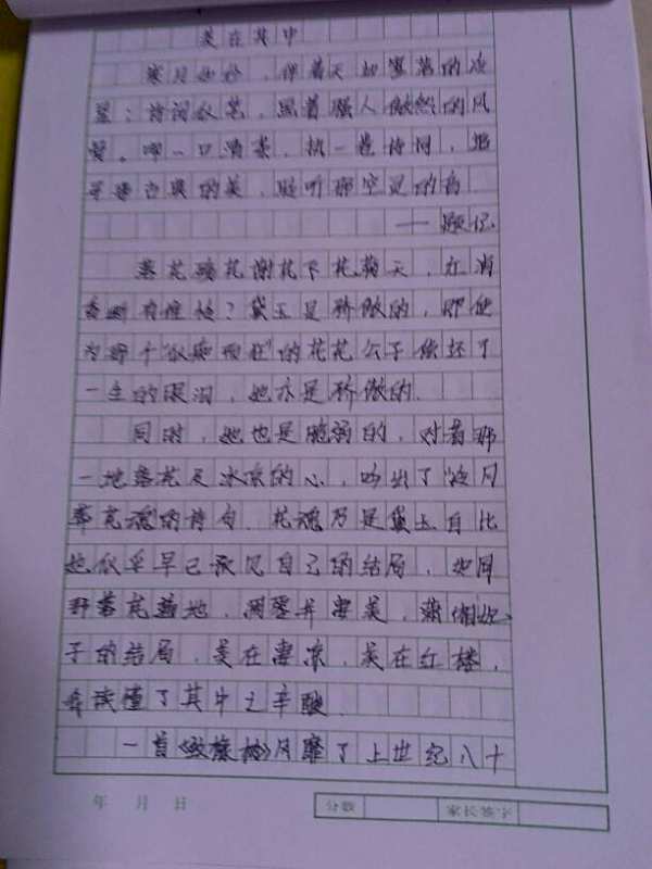 急求一篇初中,要求初三左右作文,600字以上,内容不限水准田家炳苏州市图片