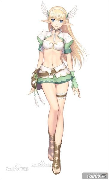 展开全部 精灵商人拉娜(ラナ 出自光明系列 光明之舟