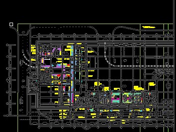 CAD2010出来使用打印机虚拟下载的PDF人物背景cad图打印块图片
