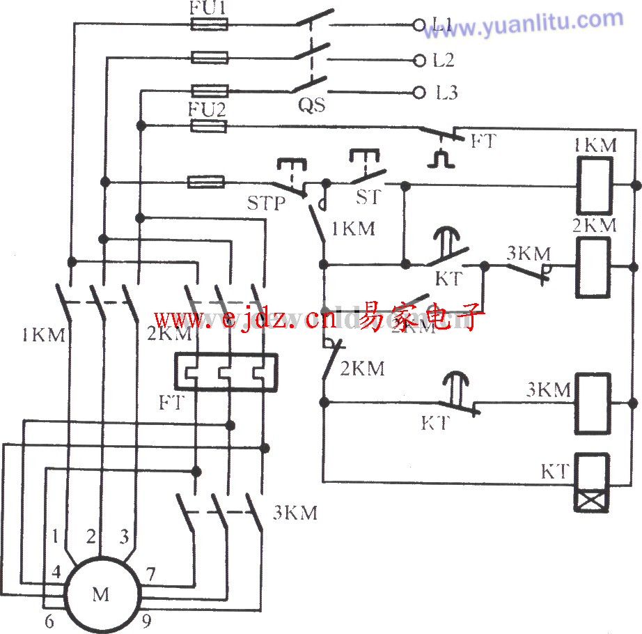 工程技术科学 向ta提问私信ta 展开全部 这是延边三角形启动控制电路