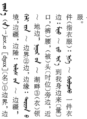 蒙古语"人有兄长,衣有领襟"这个意思用汉语成语怎么表述?