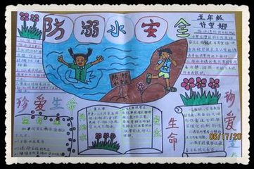 防溺水图片手抄报素材,图片上的字清楚明显语文作文知识高中2016图片
