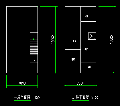 求长15米宽7米房屋设计图,长十五米宽七米,一楼是做店面铺位的,左右不