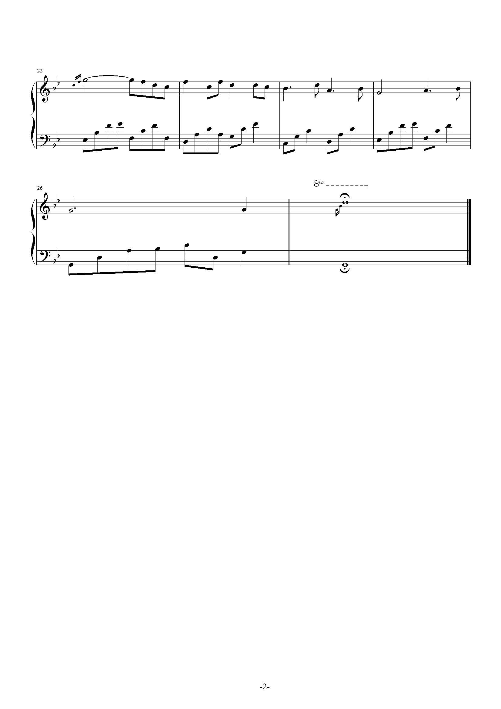 谁给我夜的钢琴曲一 五线谱 急急急