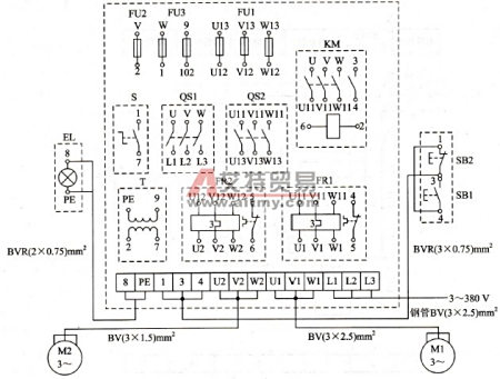 620车床电路接线图_电路图分享 620车床电路接线图