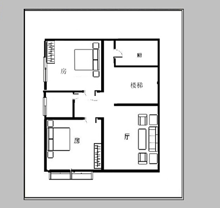 跪求农村户型设计图