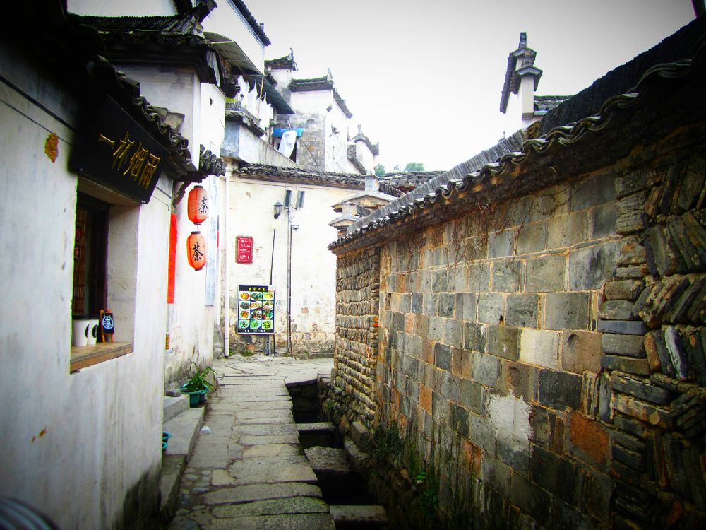 壁纸 风景 古镇 建筑 街道 旅游 摄影 小巷 1000_750