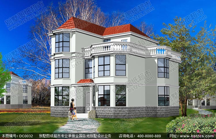 有三层坡屋顶别墅_别墅v屋顶图纸园博浦发别墅图片