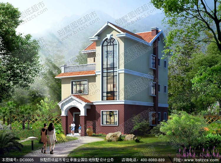 跪求农村10mx12m别墅设计图