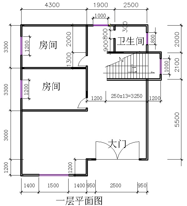 60平方建房子设计图