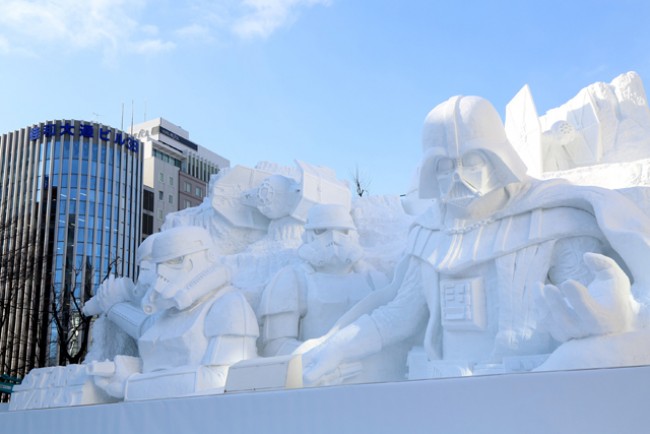 札幌冰雪节的节日组织图片