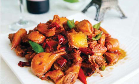 白鸽的菜肴食谱