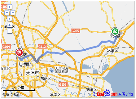 从芦台到天津新儿童医院怎么走自驾