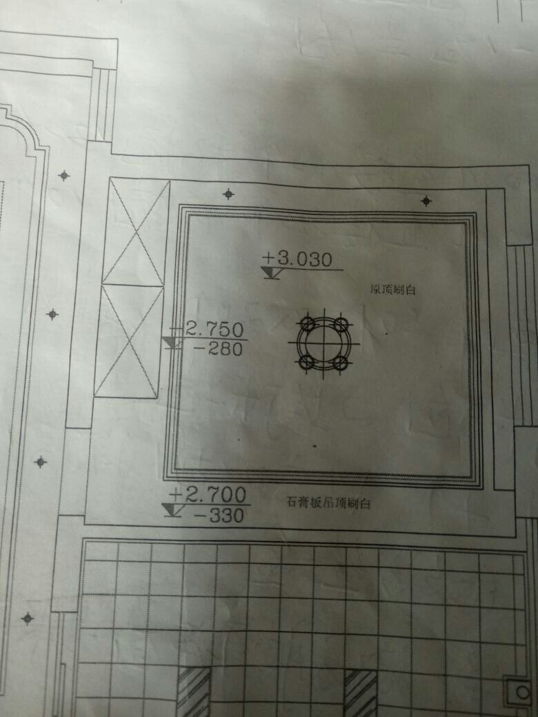 讲解图纸道路三角-代表图纸数字平面市政吊顶意思图片