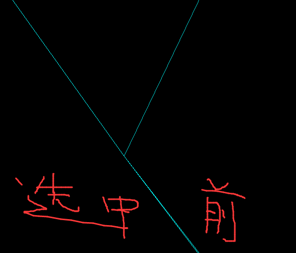 CAD线赐教前正常,移位后放大了?求大神选中!cad点选中如何图片
