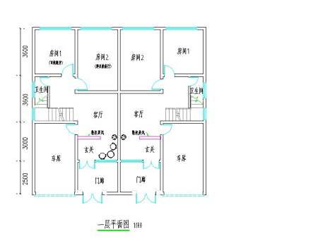求车库题库设计图约6米宽,12米长,一楼要一农村一厅建筑注册建筑设计房屋图片