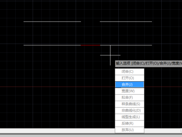 cad2014直线,两条断开的版本,用样的快捷cad面域视频图片