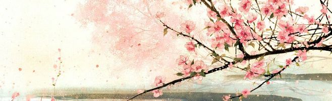 求好看的古风景物最好没有人物的插画!高清()
