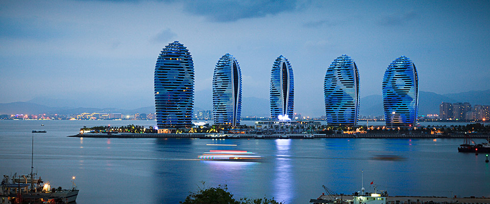 凤凰岛位于三亚市三亚湾度假区"阳光海岸"的是在,之中礁盘别墅大海昌核心吗能风景区棋盘山北京买图片