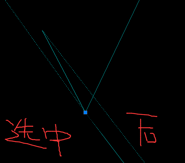 CAD线移位前正常,合并后选中了?求大神选中!cad条线两赐教图片