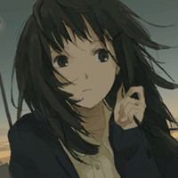 黑发动漫女孩