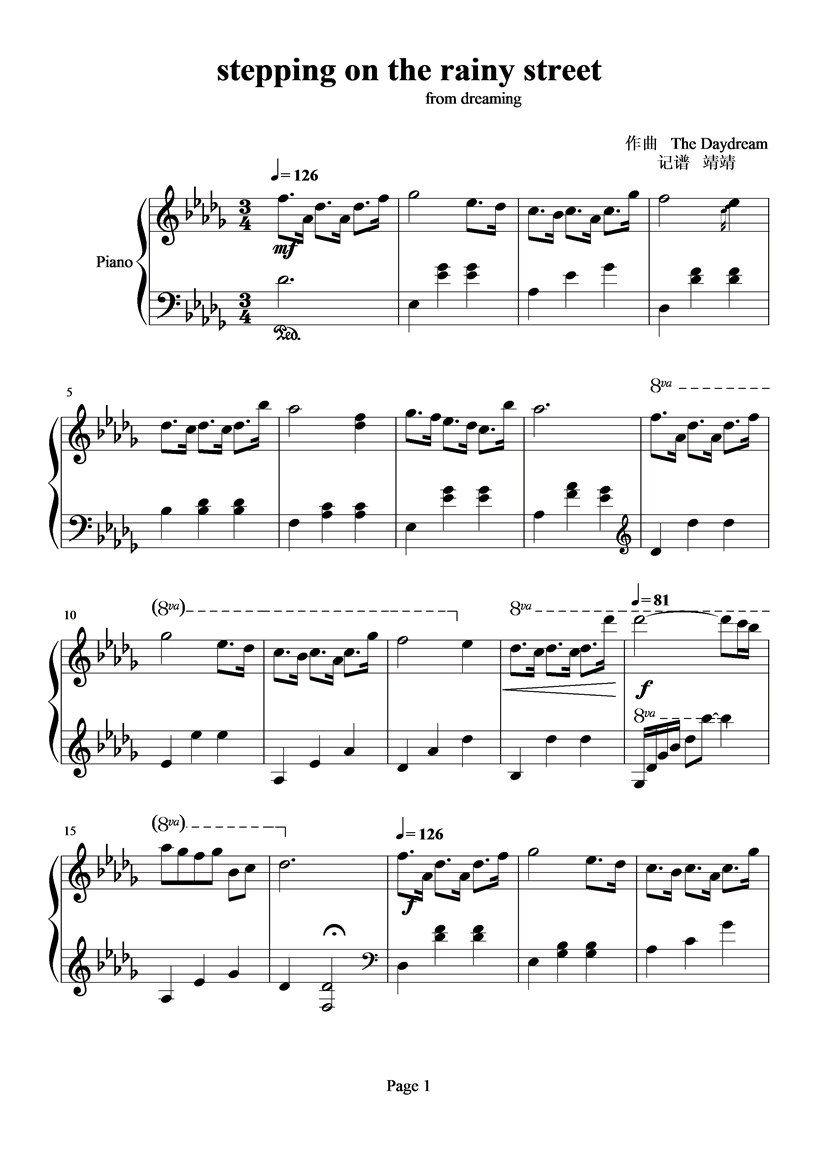 有一首钢琴曲的谱子是这样的求歌曲!