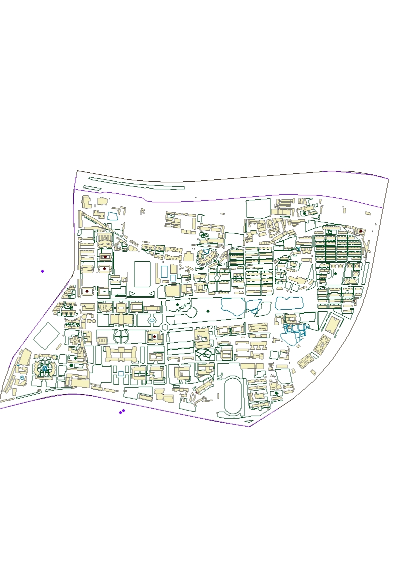 华南师范大学的全校地图?