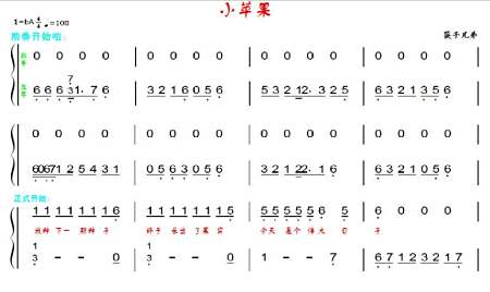小苹果钢琴谱简谱(左右手)
