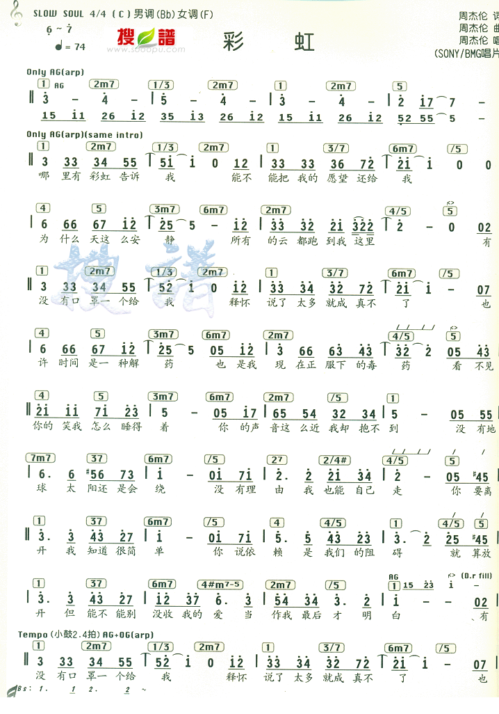 钢琴彩虹