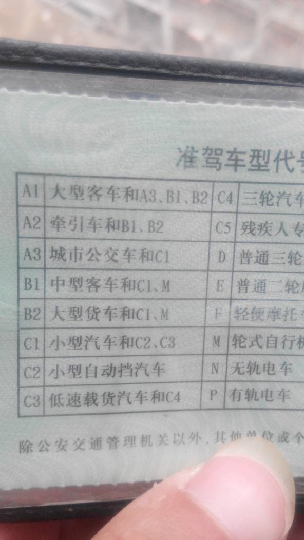 a1驾驶证可以开拖拉机吗