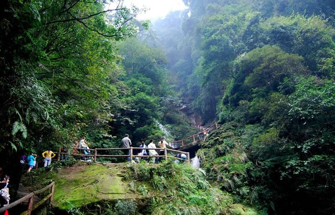 自然风景区的风景区