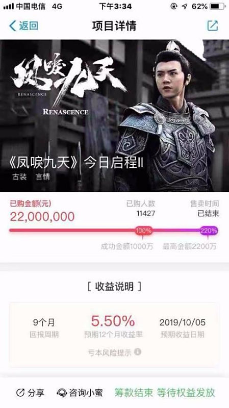 过来人告诉你有哪些正规的电影投资平台?