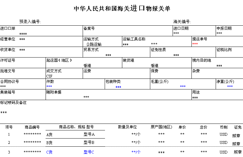 我有票货,想报关分三票,最后出两个提单,那我一开始打装箱单的时候,因为提箱要输入提单号,我怎么操作