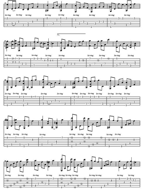天空之城前奏口风琴曲谱_口风琴天空之城(2)