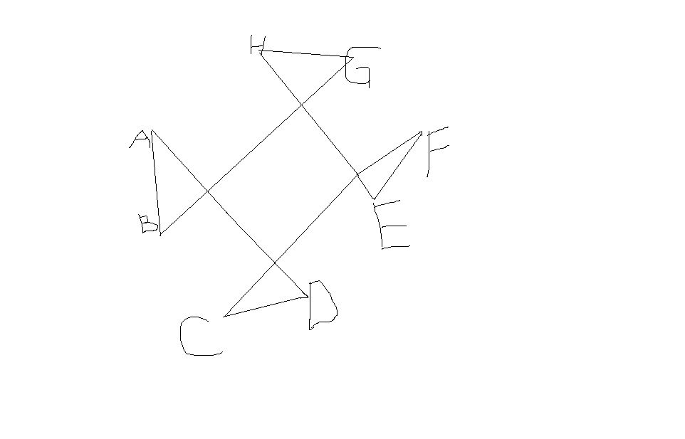 如图，求角A+角B+角C+角D+角E+角F+角G+角H的度数_百度知道