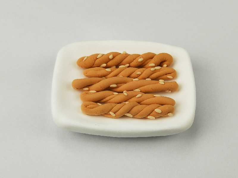 【手工】超轻粘土 麻花 简单几步就学会