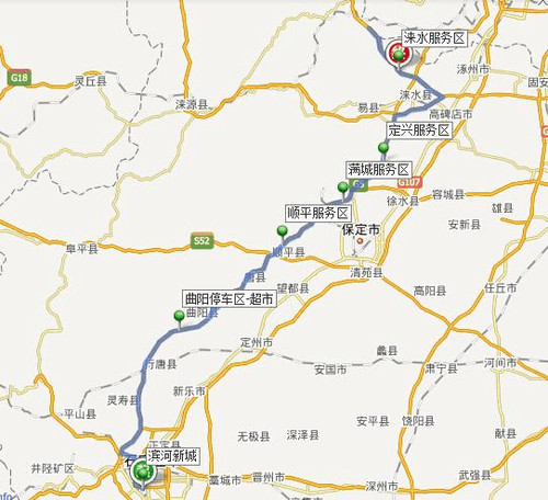 石家庄-北京-张家口-锡林浩特-西乌旗-白音华-乌拉盖 ...