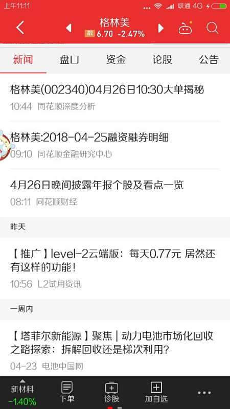 【002340股票】格林美股票历史最高价