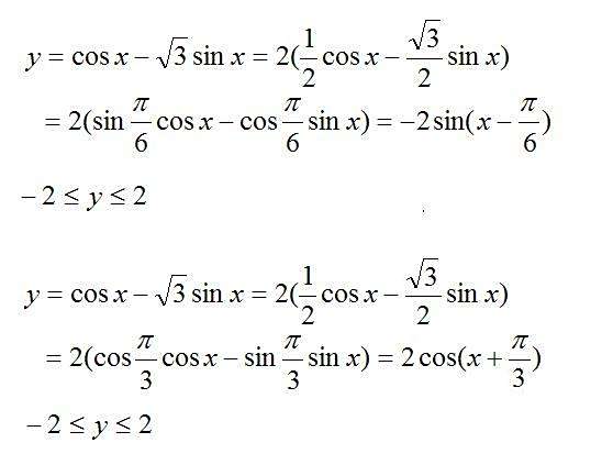 cosx-sinx