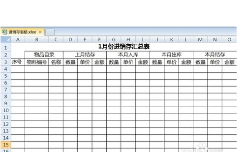 统计表怎么做