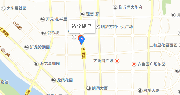 临沂南坊济宁银行在什么位置