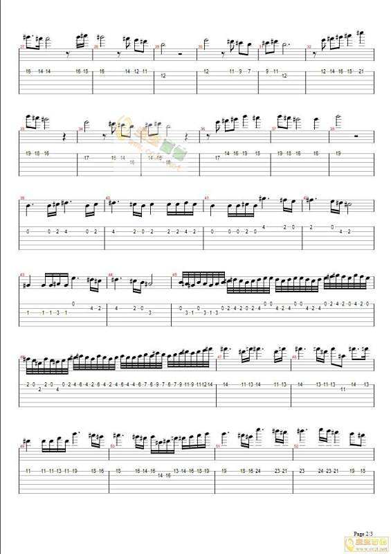 亡灵序曲曲谱(2)