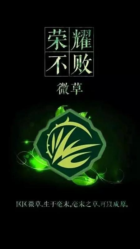 全职高手微草战队和轮回战队图片_百度知道