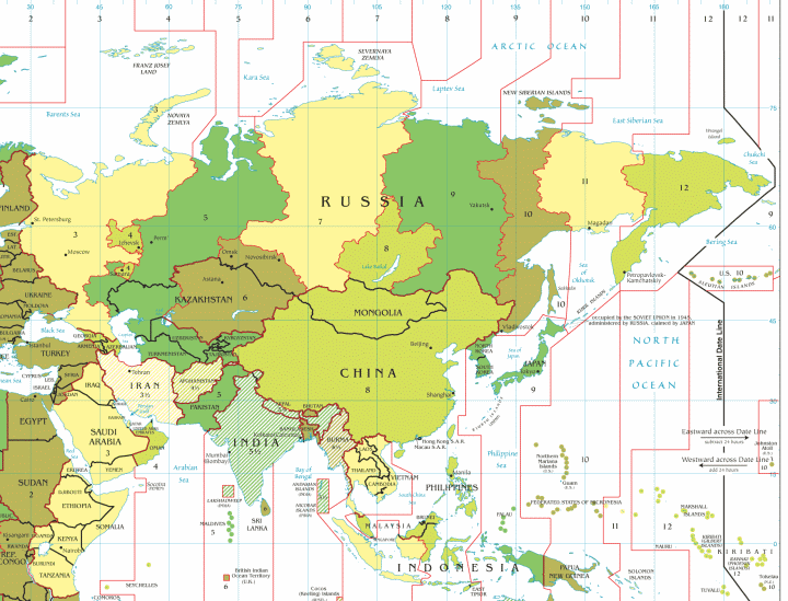 Zeitzone China Zeitzone China